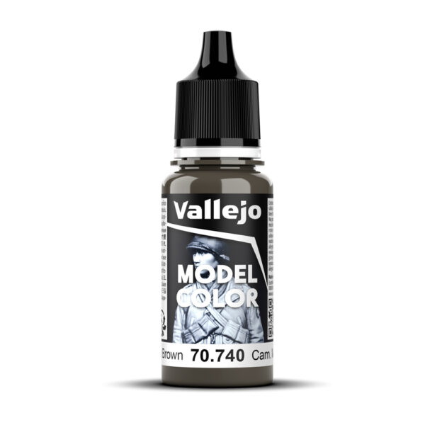 70.740 VALLEJO MODEL COLOR CAM. MIDDLE BROWN 18ml