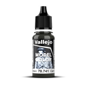 70.741 VALLEJO MODEL COLOR CAM. BLACK GREEN 18ml