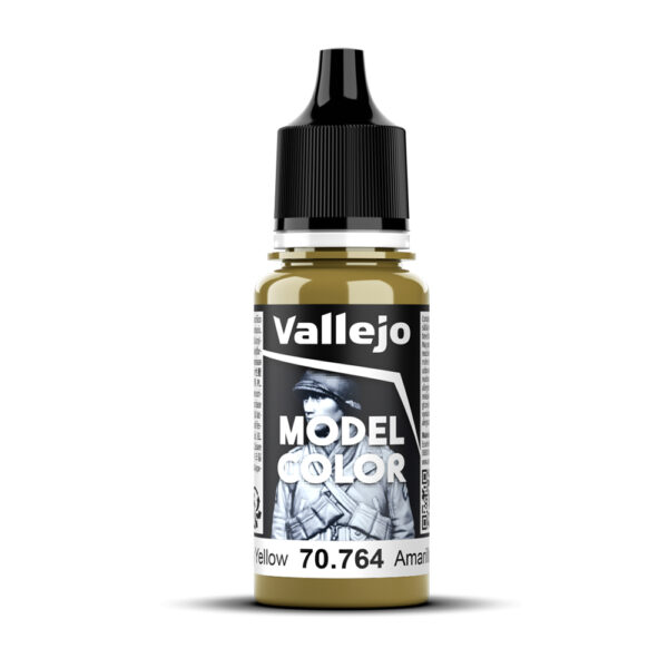 70.764 VALLEJO MODEL COLOR MILITARY YELLOW 18ml