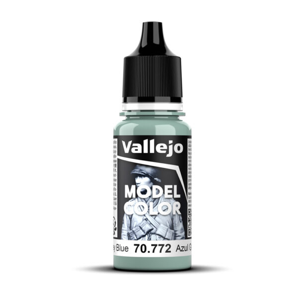 70.772 VALLEJO MODEL COLOR MEDIUM GREY BLUE 18ml