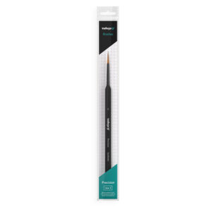B03003 VALLEJO Round Synthetic Brush, Triangular Handle No. 3