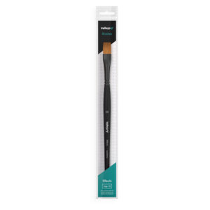 B04010 VALLEJO Flat Rectangular Synthetic Brush No. 10