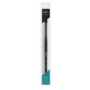 B06006 VALLEJO Filbert Shader Flat Synthetic Brush No. 6