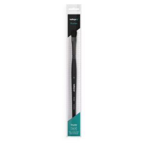 B06008 VALLEJO Filbert Shader Flat Synthetic Brush No. 8