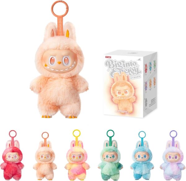 Pop Mart Labubu "The Monsters - Big into Energy" Series Vinyl Plush Pendant Sealed Case