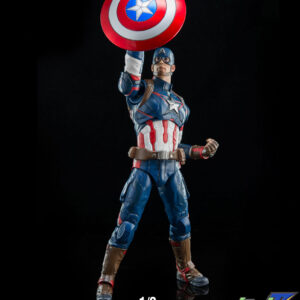 DFS026 KING ARTS 1by9 DIECAST CAPTAIN AMERICA