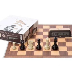 10910 DGT BROWN CHESS STARTER BOX