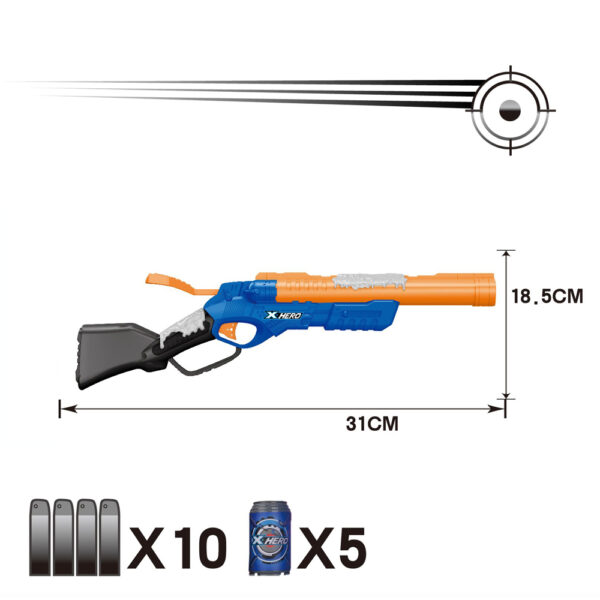 JustBG Crazy Explosion Soft Bullet Blaster - Image 2