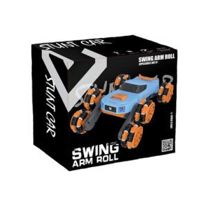 JustBG Swing Arm Roll RC Car Orange