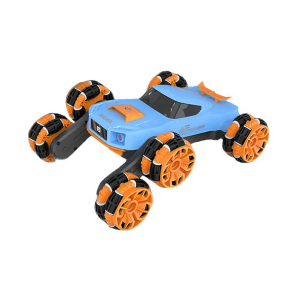 JustBG Swing Arm Roll RC Car Orange - Image 2