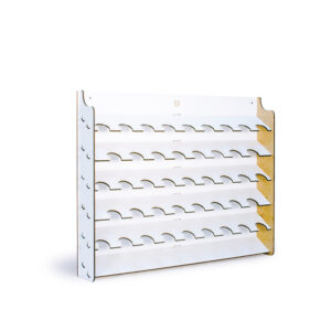 26.010 VALLEJO ACCESSORIES PAINT STAND- WALL MOUNTED DISPLAY FOR 17ML BOTTLES