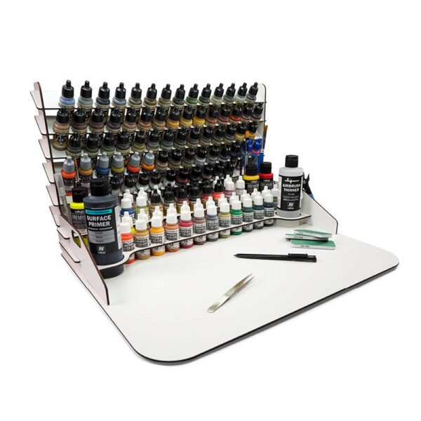 26.014 WORK STATION-VERTICAL 50x37cm 17by35by60by200ML and BRUSHES - Image 2
