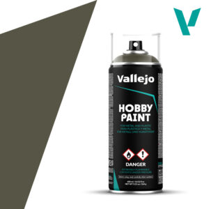 28.003 VALLEJO HOBBY PAINT SPRAY RUSSIAN GREEN 4BO PRIMER 400ml