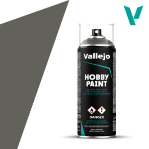 28.006 VALLEJO HOBBY PAINT SPRAY GERMAN FIELD GREY PRIMER 400ml