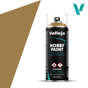 28.015 VALLEJO HOBBY PAINT SPRAY DESERT YELLOW PRIMER 400ml
