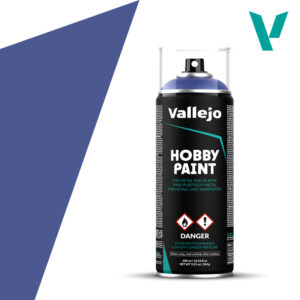 28.017 VALLEJO HOBBY PAINT SPRAY ULTRAMARINE BLUE PRIMER 400ml