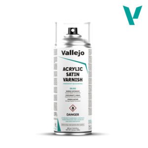 28.532 VALLEJO HOBBY PAINT SPRAY SATIN VARNISH 400ml