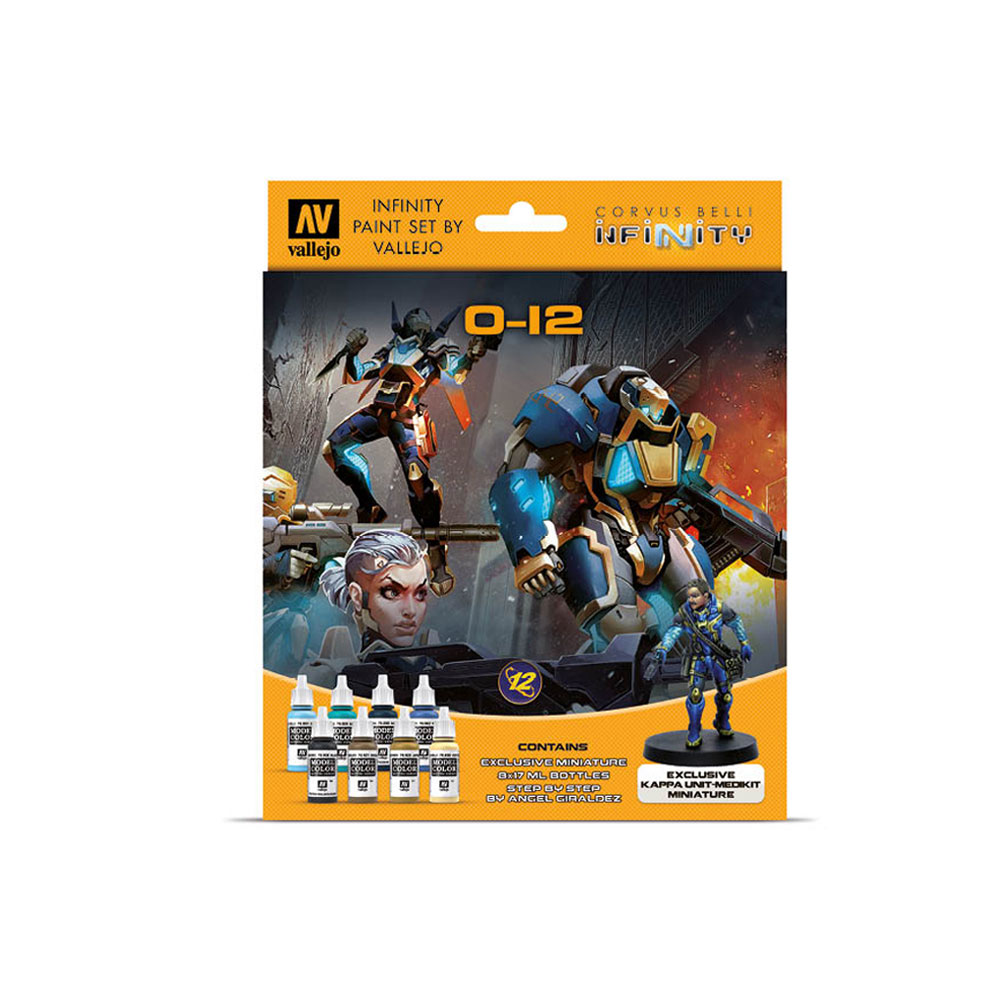 70.239 O-12 8pcs Set Exclusive Kappa Unit-Medikit Miniature