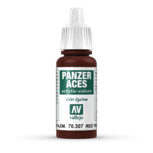 70.307 VALLEJO PANZER ACES RED TAIL LIGHT GERMAN 17ml