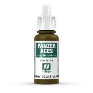 70.318 VALLEJO PANZER ACES US ARMY TANK CREW 17ml