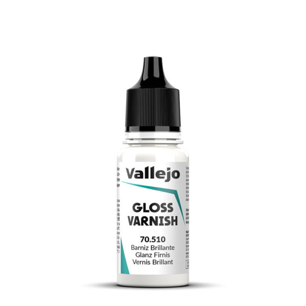 70.510 VALLEJO PERMANENT GLOSS VARNISH 18ml