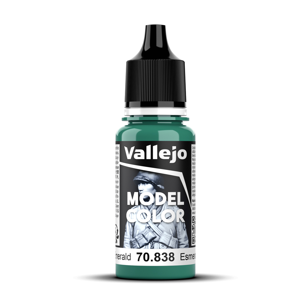 70.838 VALLEJO MODEL COLOR EMERALD 18ml