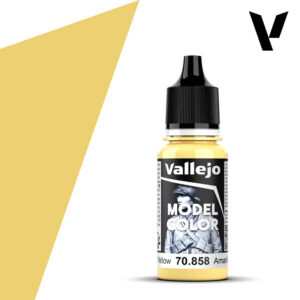 70.858 VALLEJO MODEL COLOR ICE YELLOW 18ml