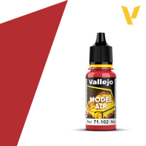 71.102 VALLEJO MODEL AIR RED 18ml
