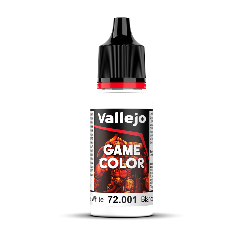 72.001 VALLEJO GAME COLOR DEAD WHITE 18ml