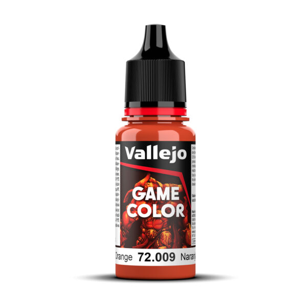 72.009 VALLEJO GAME COLOR HOT ORANGE 18ml