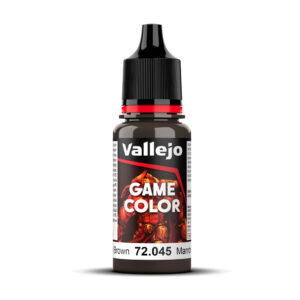 72.045 VALLEJO GAME COLOR CHARRED BROWN 18ml