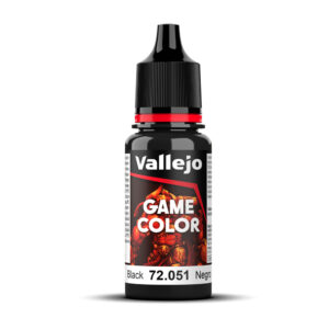 72.051 VALLEJO GAME COLOR BLACK 18ml