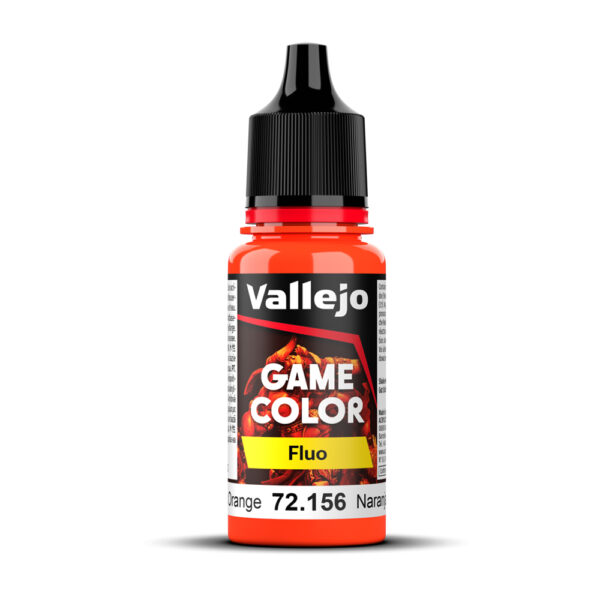 72.156 VALLEJO GAME COLOR FLUORESCENT ORANGE 18ml