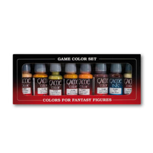 72.295 VALLEJO-GAME COLOR SET- SKIN TONES 17ml 8pcs set