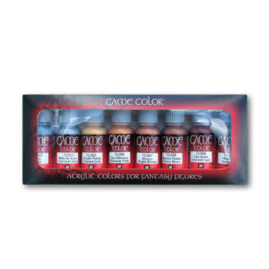 72.303 VALLEJO GAME COLOR SET- METALLIC COLORS 17ml 8pcs set