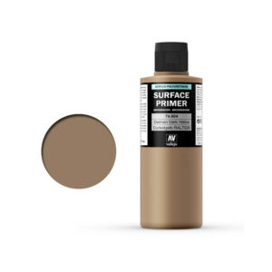 74.604 VALLEJO-SURFACE PRIMER GERMAN DARK YELLOW PRIMER 200ml