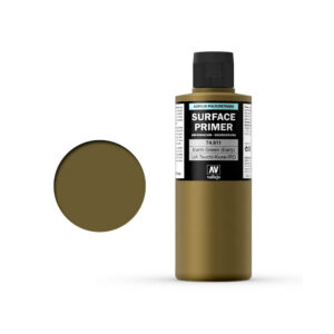 74.611 VALLEJO-SURFACE PRIMER EARTH GREEN EARLY PRIMER 200ml