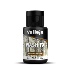 76.518 VALLEJO MODEL WASH BLACK 35ml