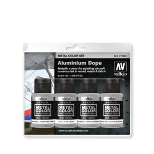 77.603 VAL-METAL SET- ALUMINIUM DOPE 32ml 4pcs set