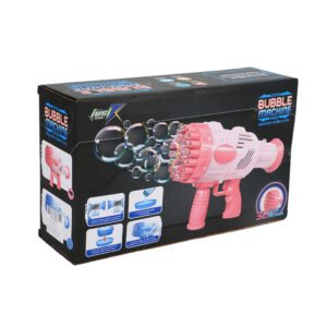 32 HOLES BUBBLE GUN TOYS PINK