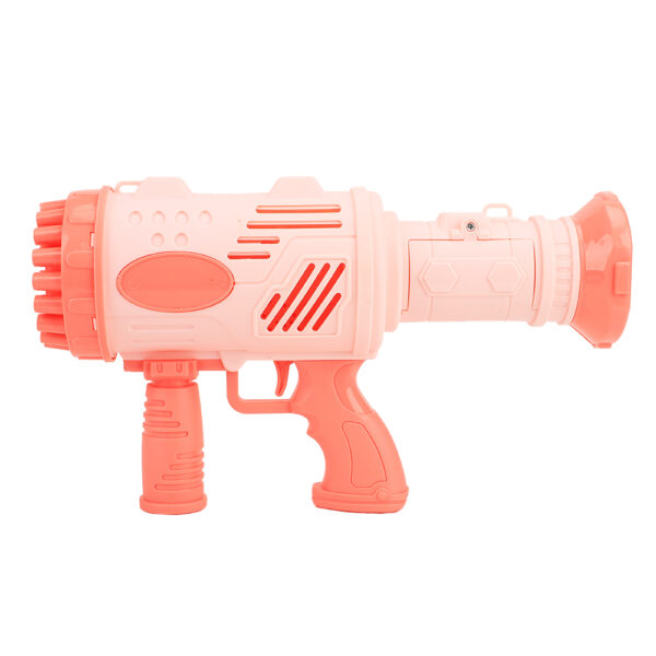 32 HOLES BUBBLE GUN TOYS PINK - Image 3