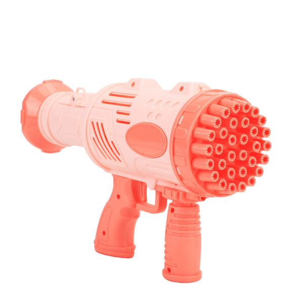 32 HOLES BUBBLE GUN TOYS PINK - Image 4