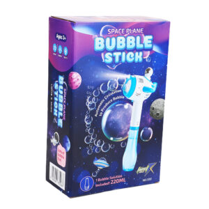 Space Plane Bubble Stick Blue