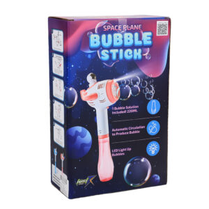 Space Plane Bubble Stick Pink