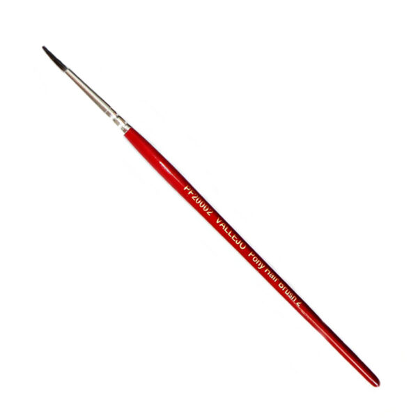 PF20002 VALLEJO  PONY HAIR BRUSH No. 2
