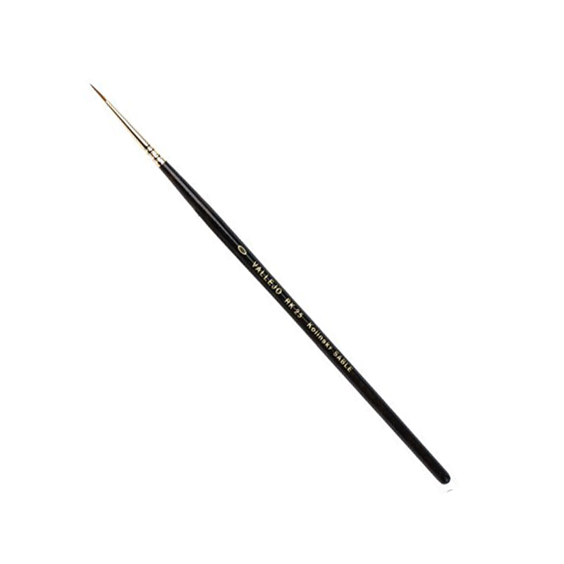 RK25000 VALLEJO KOLINSKY TAJMYR EXTRA FINE BRUSH No. 0