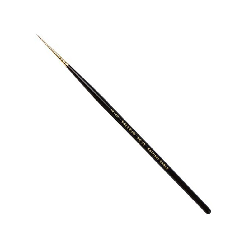 RK25400 VALLEJO KOLINSKY TAJMYR EXTRA FINE BRUSH No. 4by0