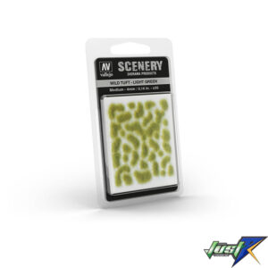 SC407 VALLEJO SCENERY WILD TUFT - LIGHT GREEN MEDIUM