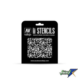 ST-AIR001 VALLEJO STENCIL WEATHERED PAINT 1by48