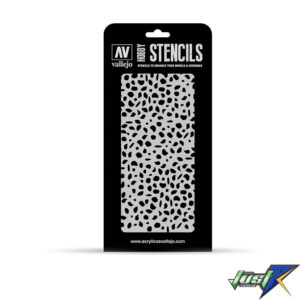ST-CAM002 VALLEJO STENCIL LUFTWAFFE WWII SPOTS CAMO